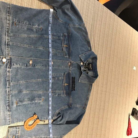 Compton Cowboys Mens Denim Jacket Size M - NWT - Picture 9 of 10